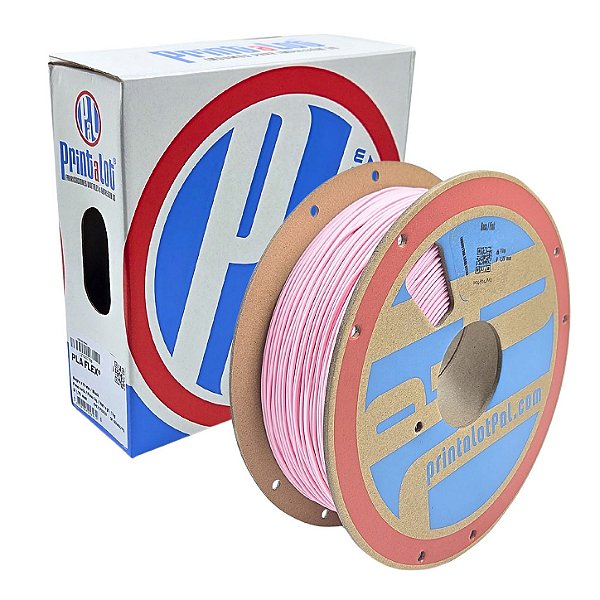 Filamento PLA FLEX Rosa 1,75mm 1Kg PrintaLot