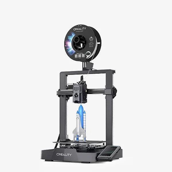 Impressora 3d Creality Ender 3 V3 KE Placa 32Bits Velocidade 300mm/s