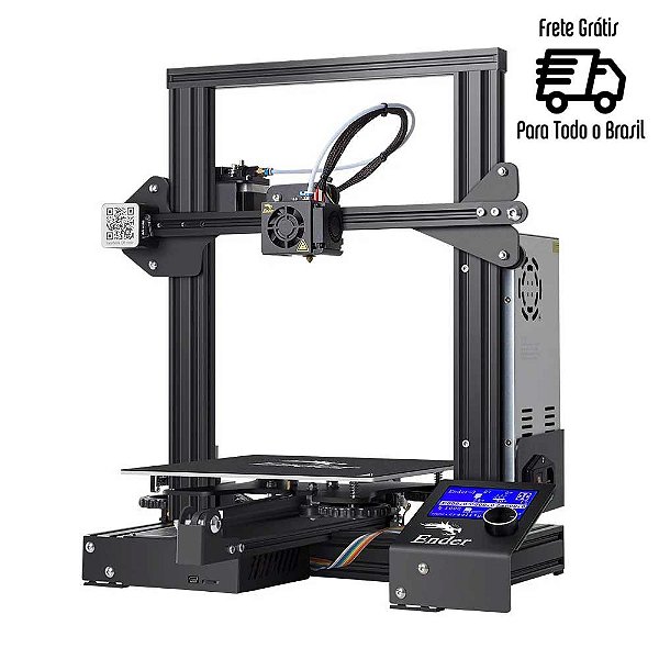 Impressora 3D Creality Ender 3 Bivolt 110/220 32bits