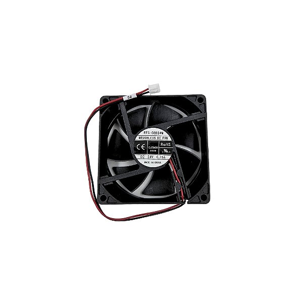 Ventilador Tipo Flor 8020 do Eixo 24V - 80×80×20 mm