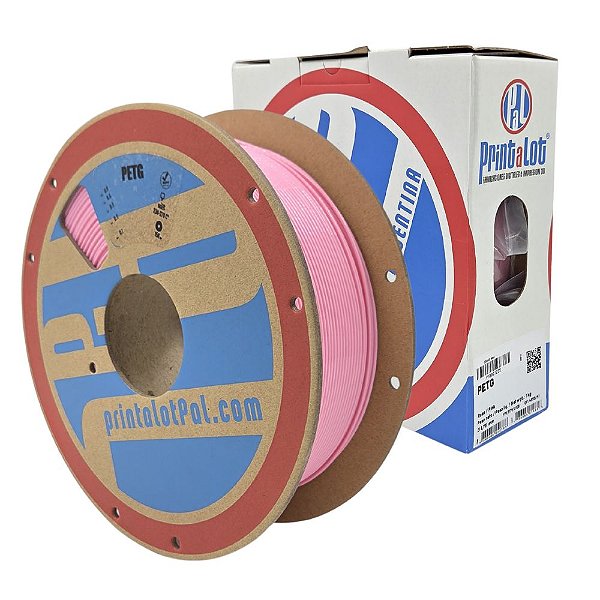 Filamento PETG Rosa 1,75mm 1Kg PrintaLot