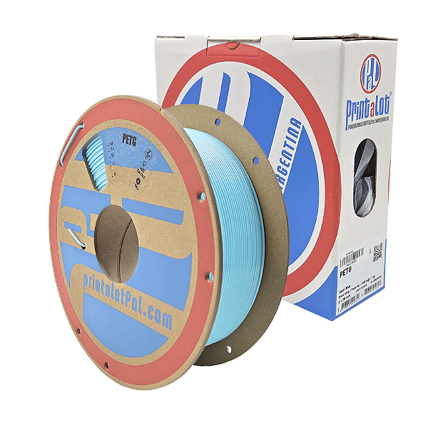 Filamento PETG Azul Celeste 1,75mm 1kg Printalot