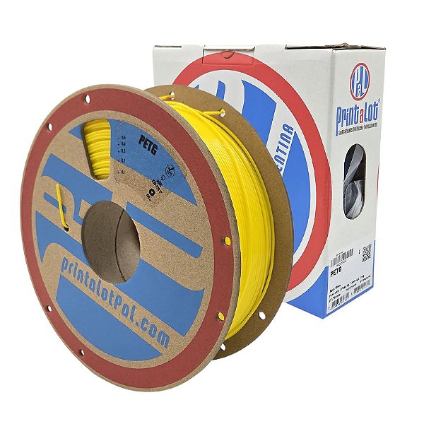 Filamento PETG Amarelo 1,75mm 1Kg PrintaLot