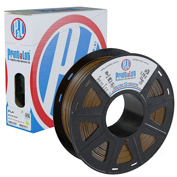Filamento PLA Chocolate 1,75mm 1 Kg PrintaLot