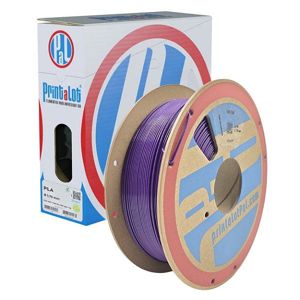 Filamento PLA Violeta 1,75mm 1Kg PrintaLot