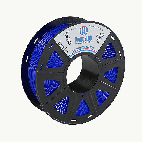Filamento para Impressora 3D ABS Azul 1,75mm 1Kg PrintaLot