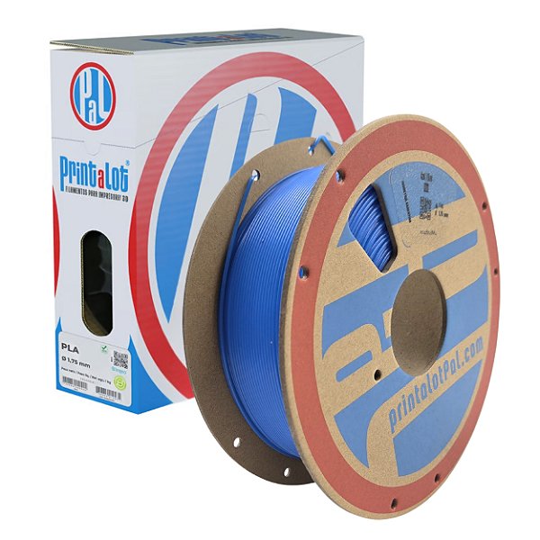 Filamento PLA Fluo Azul 1,75mm 1Kg PrintaLot