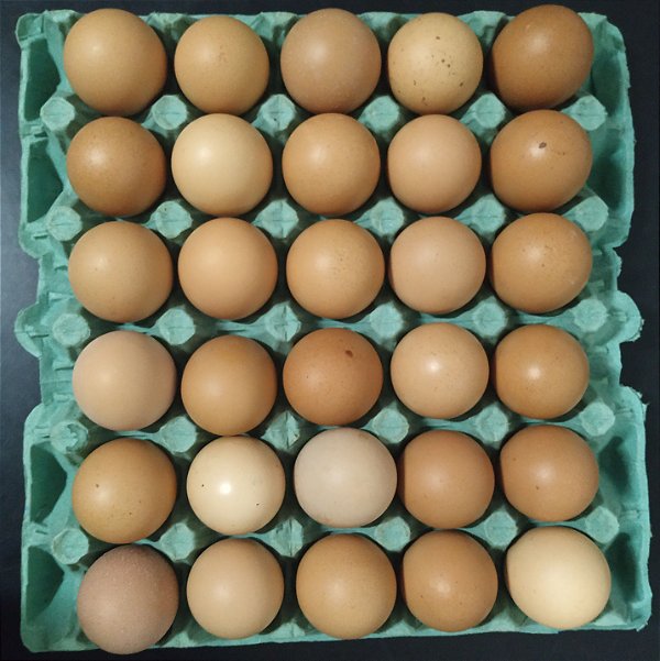 Ovos Jumbo Vermelho 30 Unidades