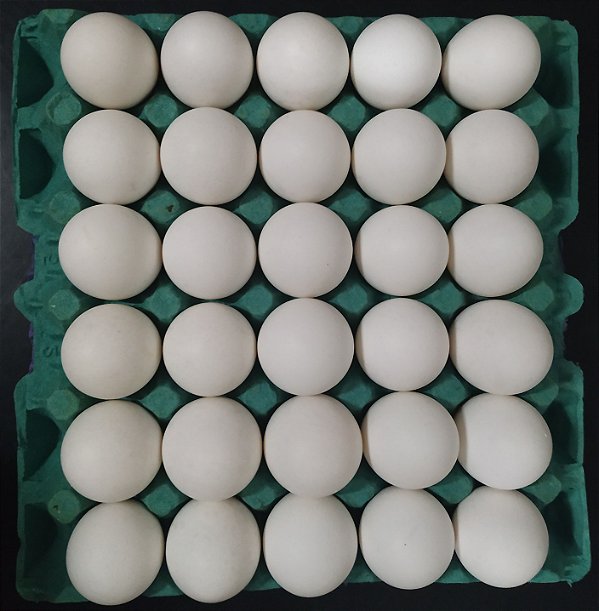 Ovos Super Jumbo Branco 30 Unidades
