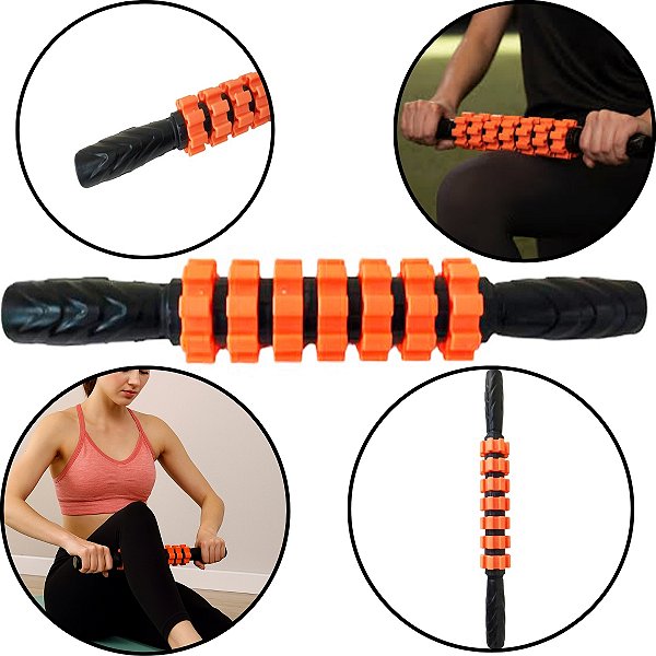 Rolo Para Massagem Muscular Para Profissional Liberação de Tensão