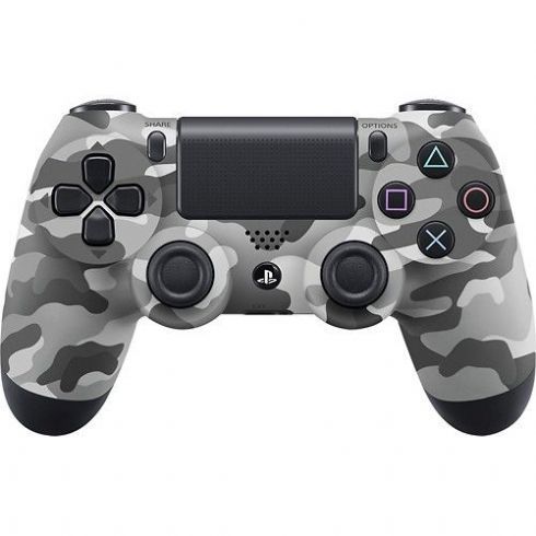 Dualshock  Camuflado cinza PS4