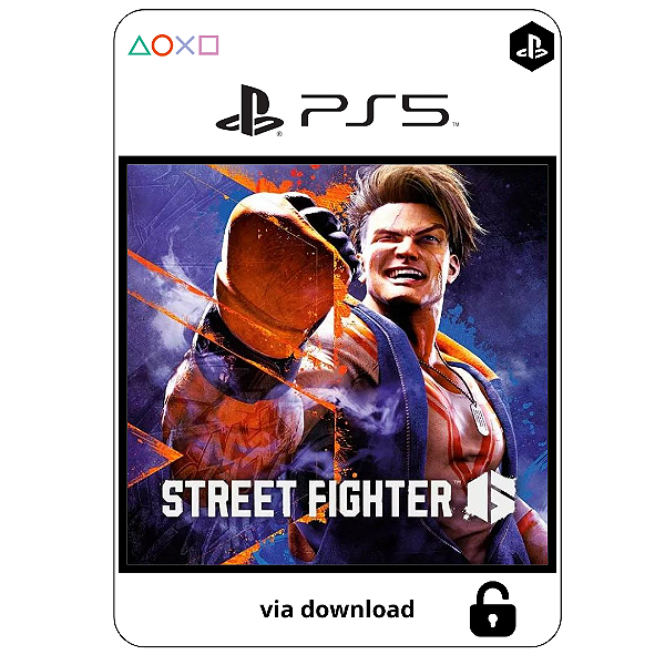 Street Fighter 6 - mídia digital Ps5