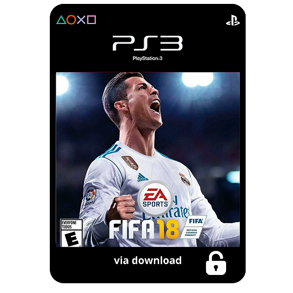 Fifa 18 Ps3 Mídia digital online