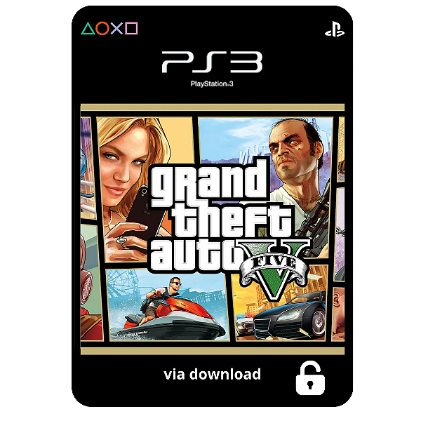 Gta 5 Ps3 Mídia digital online