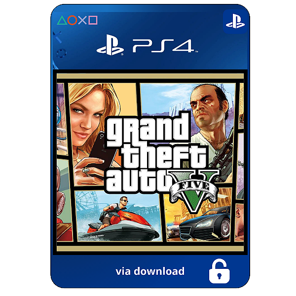 Gta 5 Ps4 Mídia digital online