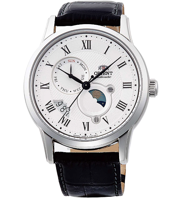 Relógio Orient SUN & MOON Automático RA-AK0008S30B