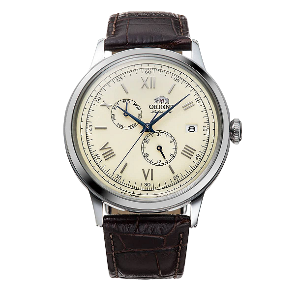 Relógio Orient Bambino Roman Numeral V2 Automático RA-AK0702Y30B