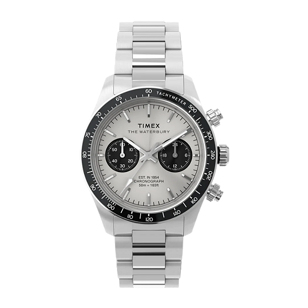 Relógio Timex TW2Y19200 Cronógrafo 39mm Aço Quartz - Relojoaria