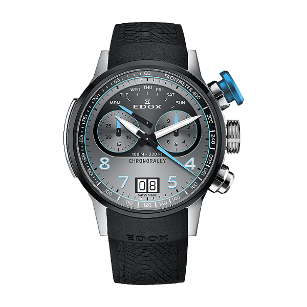 Edox Chronorally Titânio