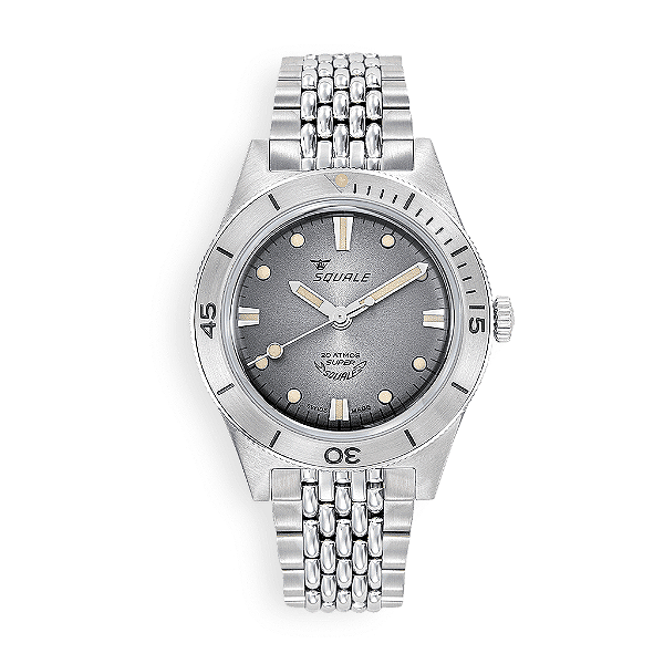 Squale Super-Squale Sunray Grey Bracelet