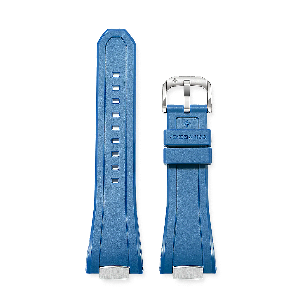 Venezianico Pulseira Borracha Integrada 22mm (Arsenale 40)