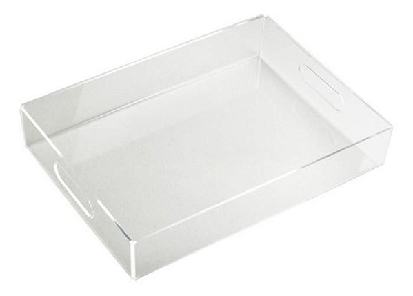 Bandeja Em Acrílico Transparente