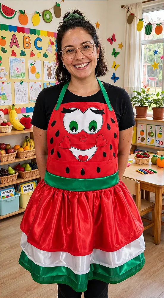 Avental de frutas
