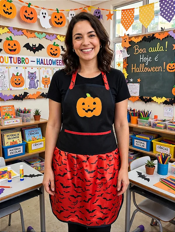 Avental Halloween