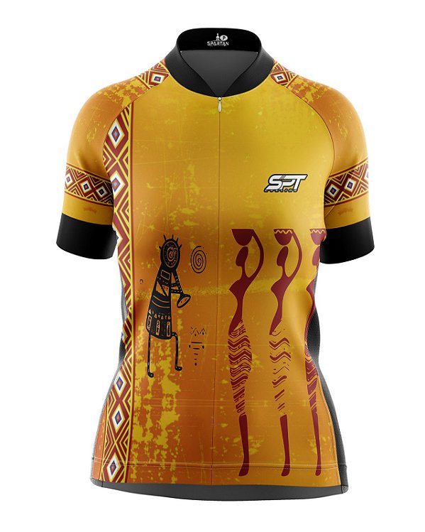 Camisa de Ciclismo Manga Curta Feminina Proteção Solar FPU 50+ Marca SPT - 08