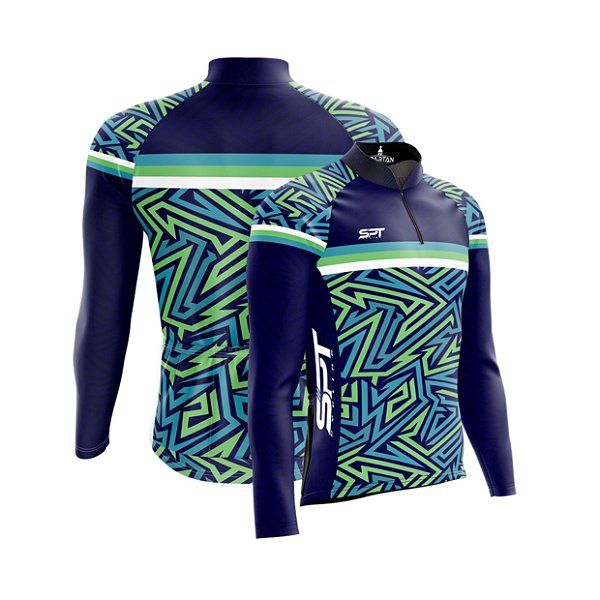 Camisa de Ciclismo Li Manga Longa Proteção Solar FPU 50+ Marca Spartan Ref. 02