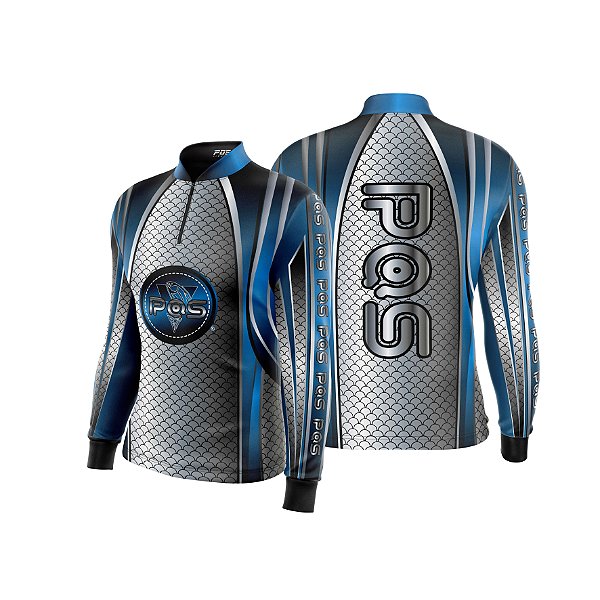 Camisa de Pesca Gola com Zíper 2019 Ref. 01