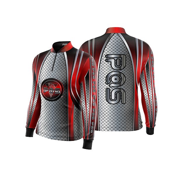 Camisa de Pesca Gola com Zíper 2019 Ref. 02