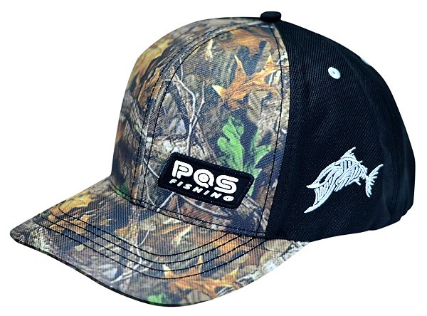 Boné para Pesca Bordado Marca PQS Fishing Ref. 01