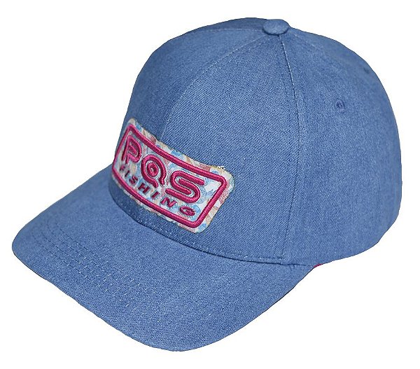 Boné para Pesca Bordado Marca PQS Fishing Ref. 12