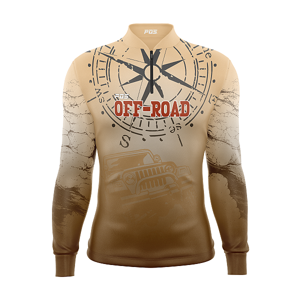 Camisa Off Road Manga Longa - 01