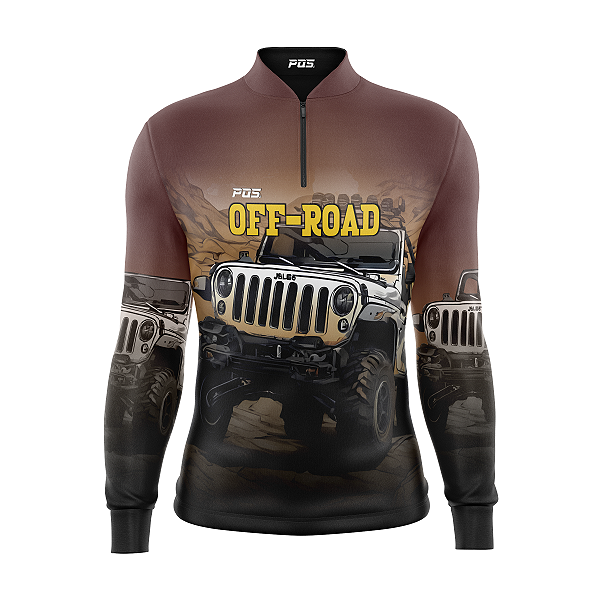 Camisa Off Road Manga Longa - 07