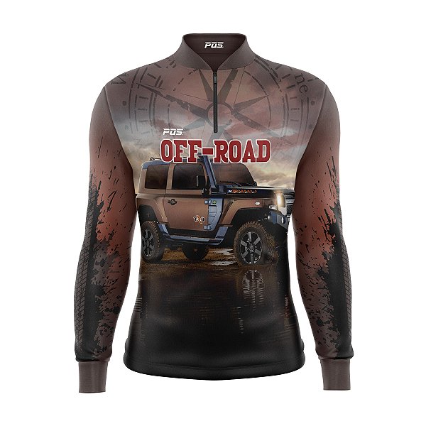 Camisa Off Road Manga Longa - 10