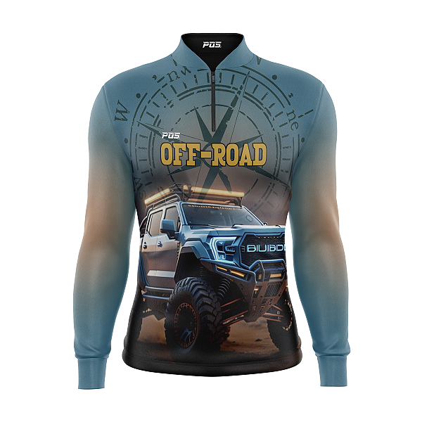 Camisa Off Road Manga Longa - 12
