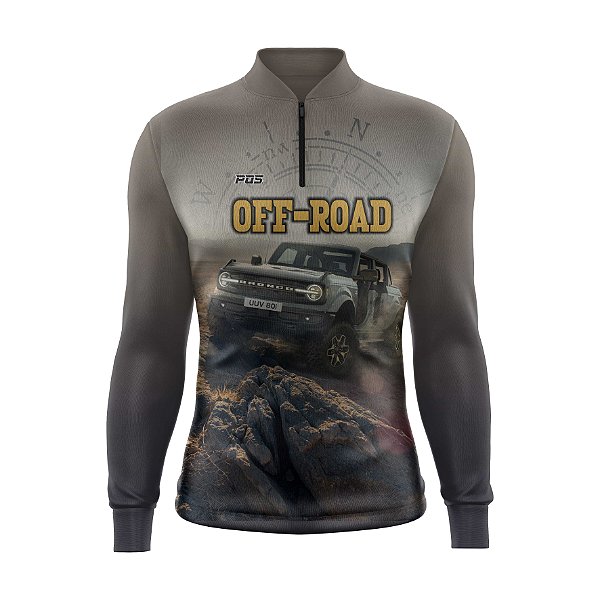 Camisa Off Road Manga Longa - 34
