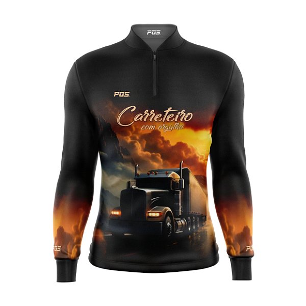 Camisa Caminhoneiro Manga Longa - 04