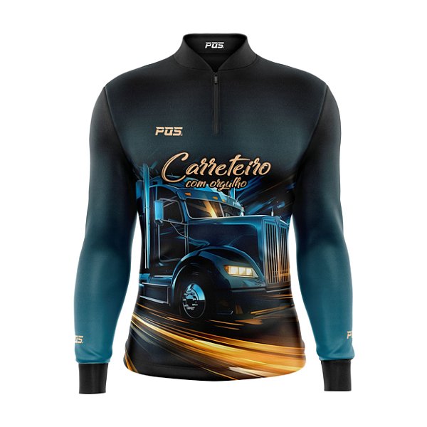 Camisa Caminhoneiro Manga Longa - 13