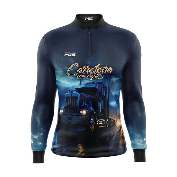 Camisa Caminhoneiro Manga Longa - 14