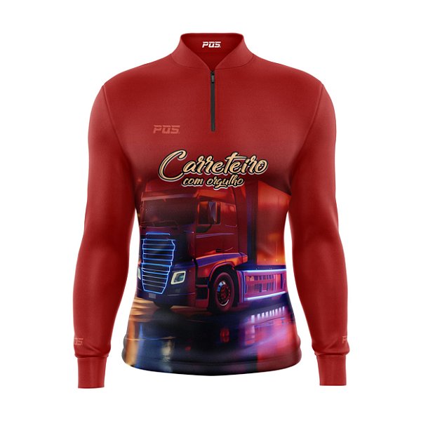 Camisa Caminhoneiro Manga Longa - 16