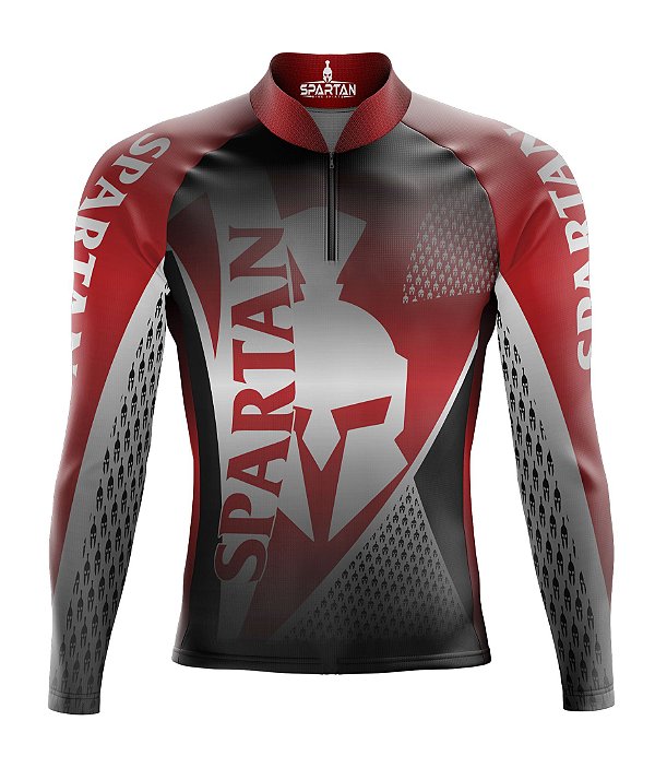 Camisa de Ciclismo Manga Longa Proteção Solar FPU 50+ Marca Spartan Ref. 04