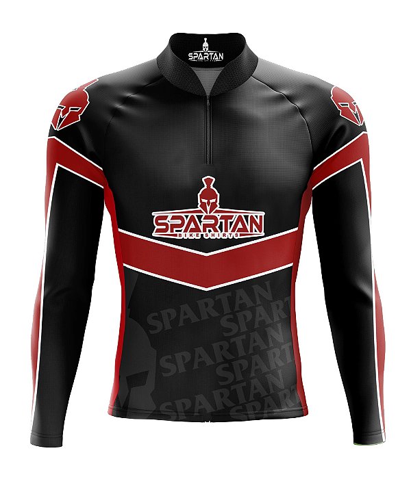 Camisa de Ciclismo Manga Longa Proteção Solar FPU 50+ Marca Spartan Ref. 05