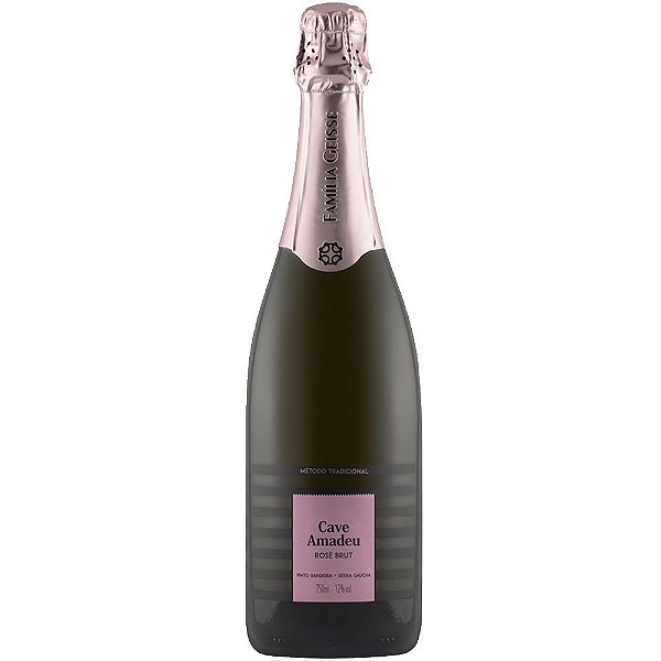 Espumante Cave Amadeu Rosé Brut 750ml (unidade)