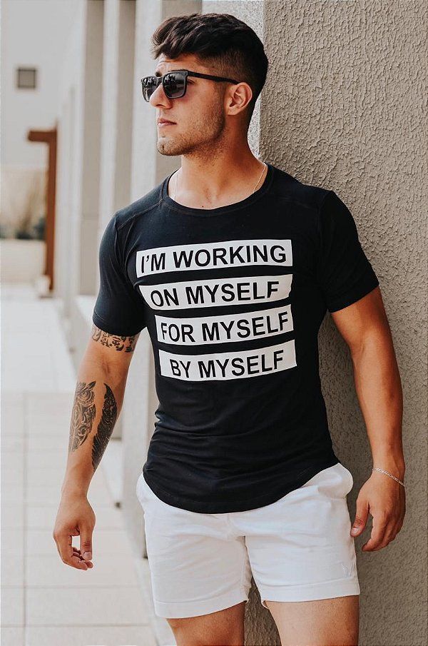 camisa elastano masculina