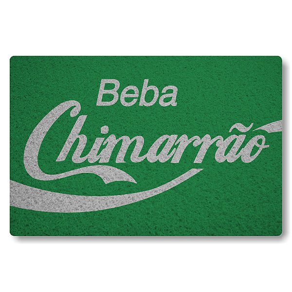 Tapete Capacho Beba Chimarrao Verde Bandeira