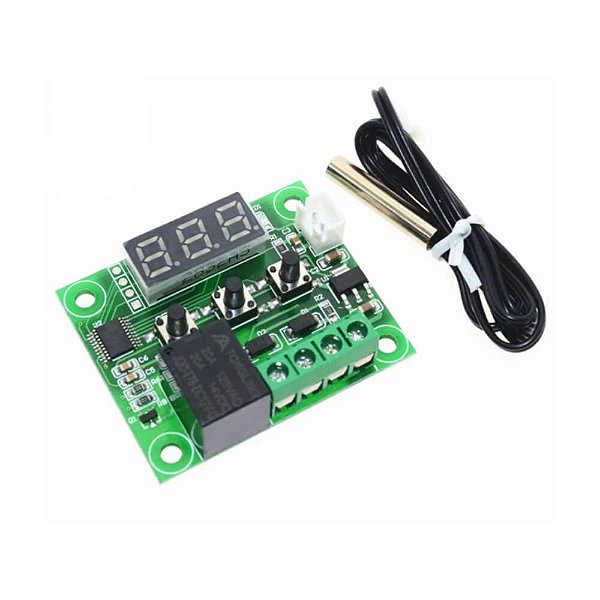 Termostato Digital W1209 Controlador de Temperatura