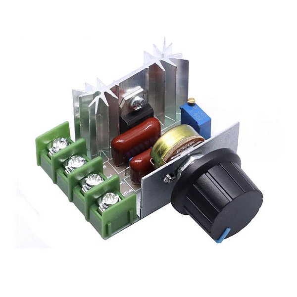 Dimmer 2000W Regulador de Tensão SCR 50-220VAC